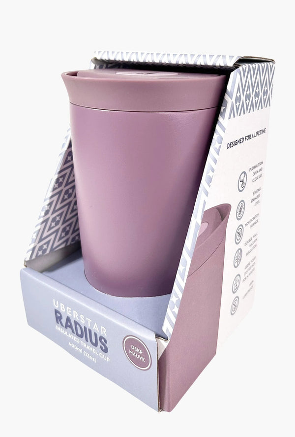 Radius Travel Cup - Deep Mauve