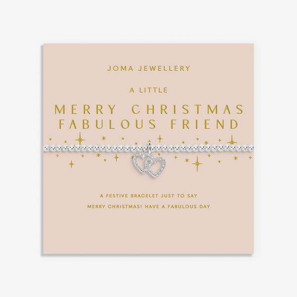 A Little ‘Merry Christmas Fabulous Friend’ Bracelet