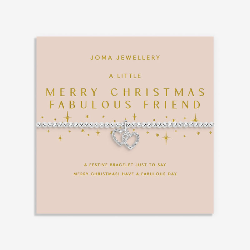 A Little ‘Merry Christmas Fabulous Friend’ Bracelet