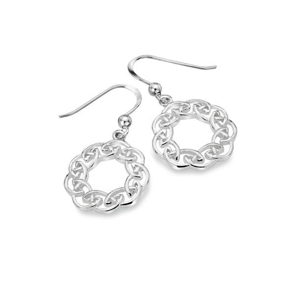 Circular Knotwork Earrings