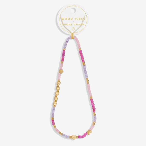 ‘Good Vibes’ Phone Charm