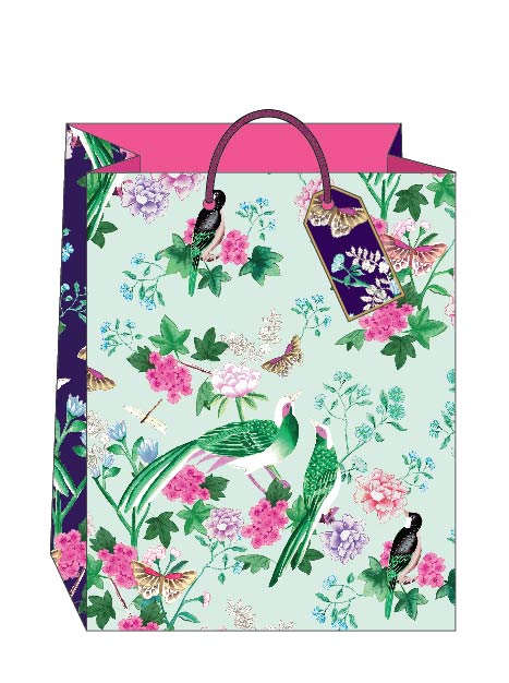 Chinoiserie Gift Bag - Large