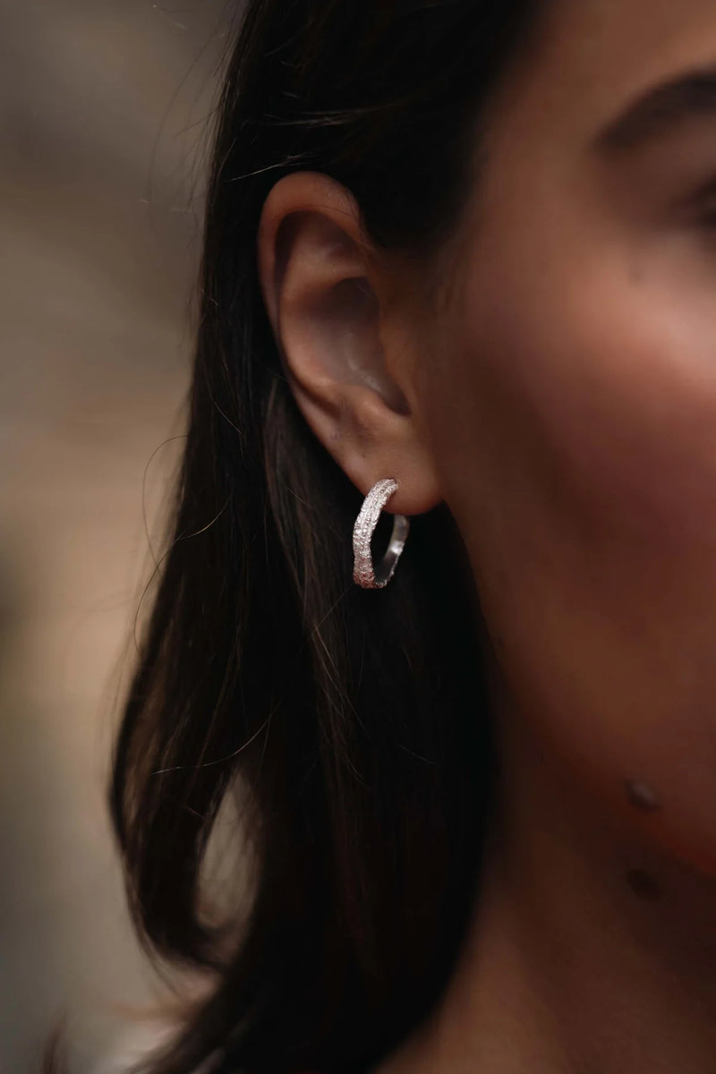 Ravine Earrings - Silver