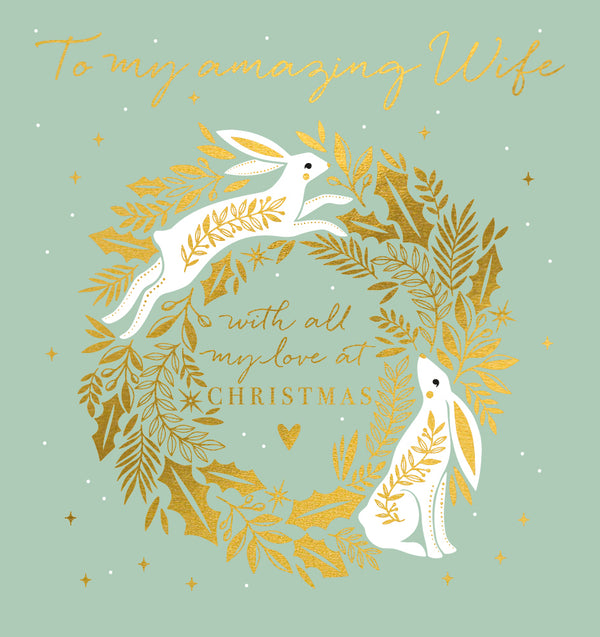 Glad Tidings Wife Card