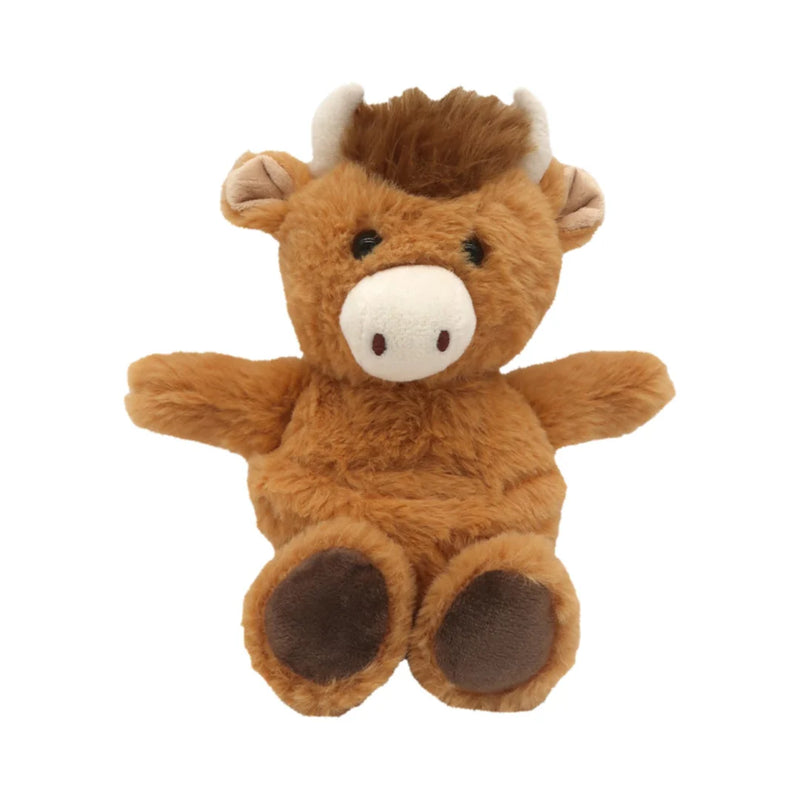Mini Highland Cow Snuggable Hottie