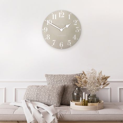 20" Arabic Wall Clock - Sand