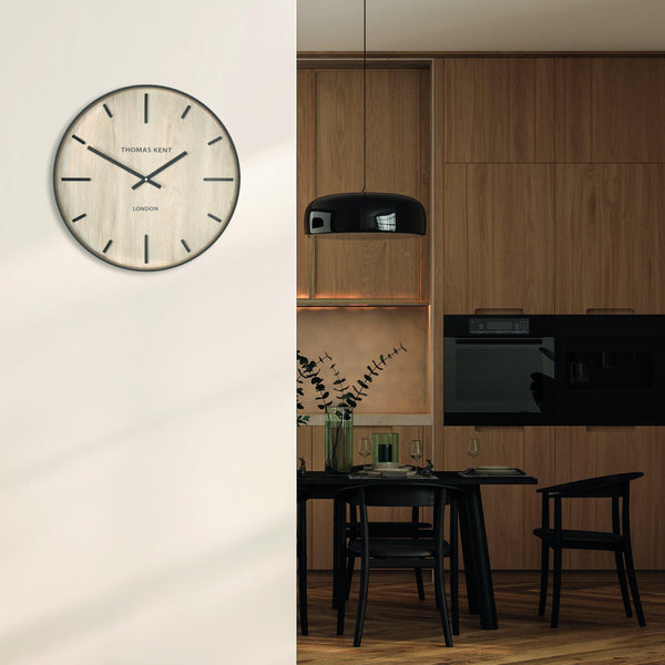 20" Woodstock Wall Clock - White Oak