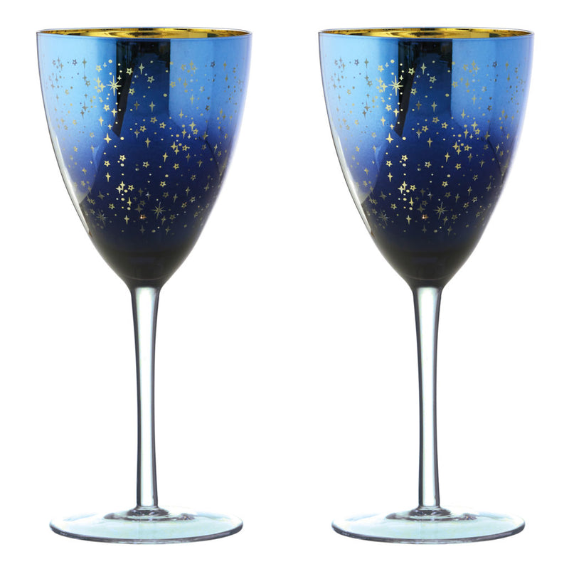 Galaxy Wine Glasses - Set Of 2