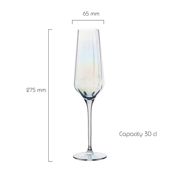 Palazzo Champagne Flutes - Set Of 2