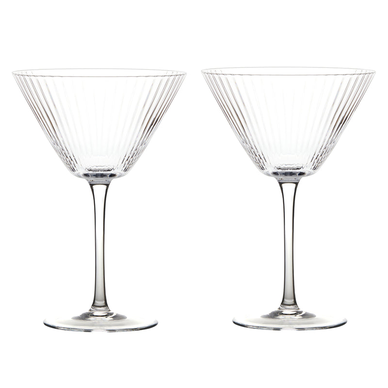 Empire Cocktail Glasses - Set Of 2