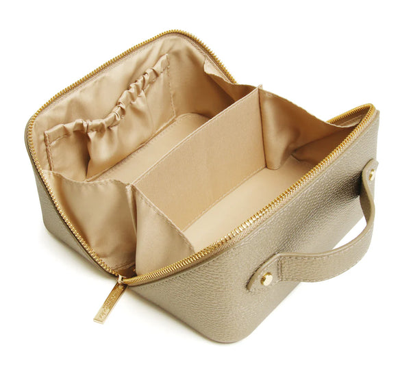 Mini Bronze Train Case