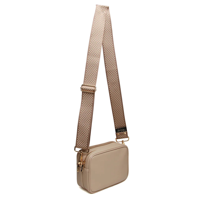 Soho Camera Crossbody Bag - Stone