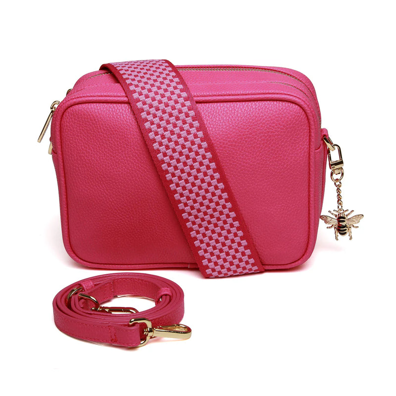 Soho Camera Crossbody Bag - Hot Pink