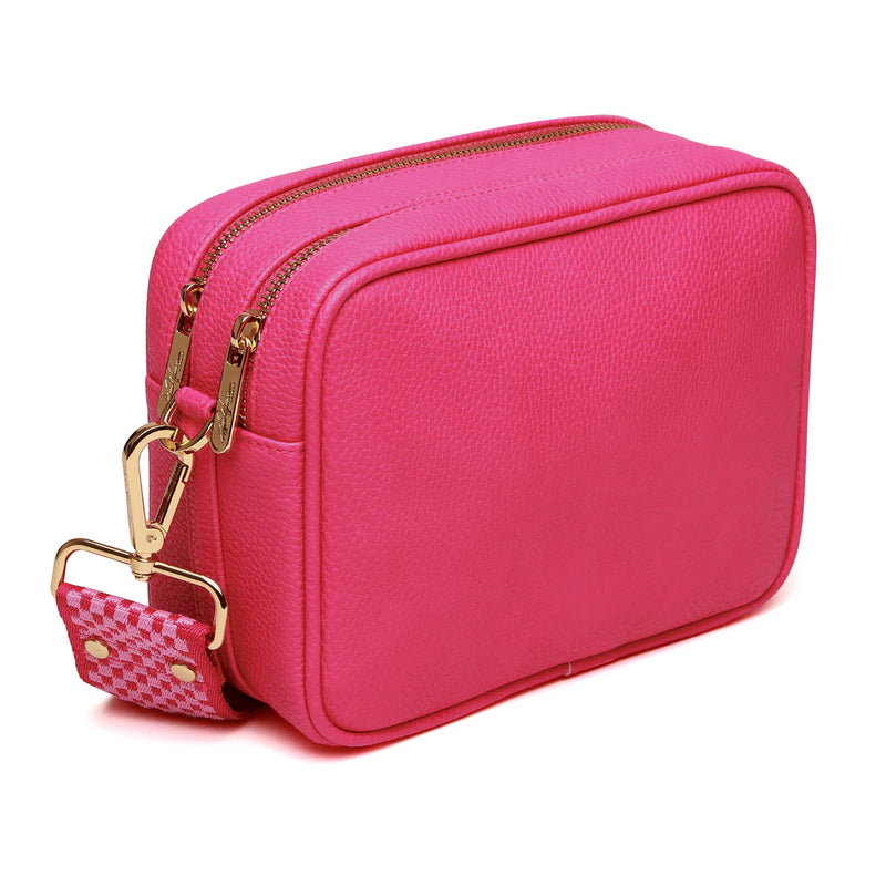 Soho Camera Crossbody Bag - Hot Pink