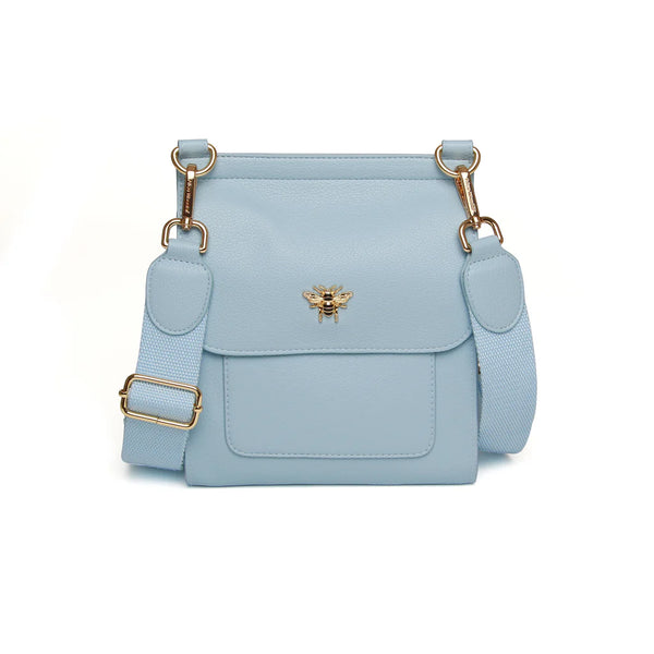 Pastel Blue Bloomsbury Crossbody Bag