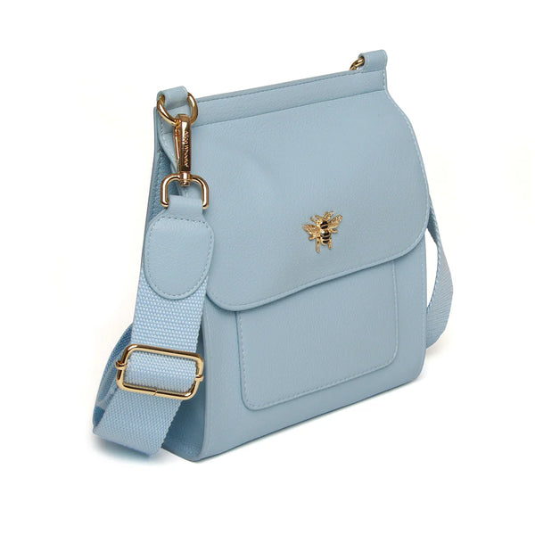 Pastel Blue Bloomsbury Crossbody Bag