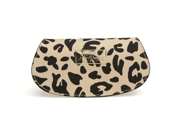 Glasses Case - Light Leopard Print