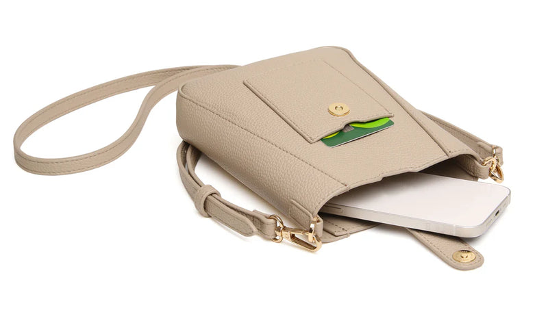 Kensington Phone Bag - Stone
