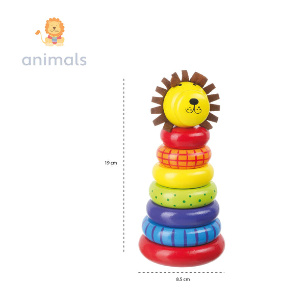 Lion Stacking Ring
