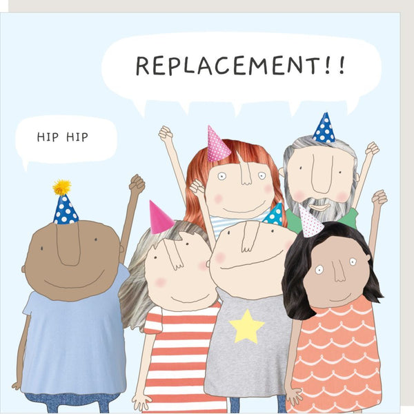 Hip Replacement Birthday Card