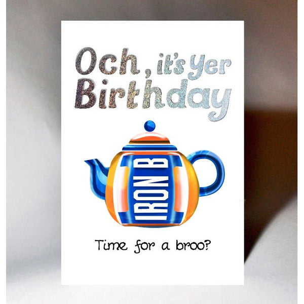 Birthday Time For A Broo? Card
