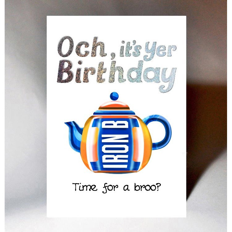 Birthday Time For A Broo? Card