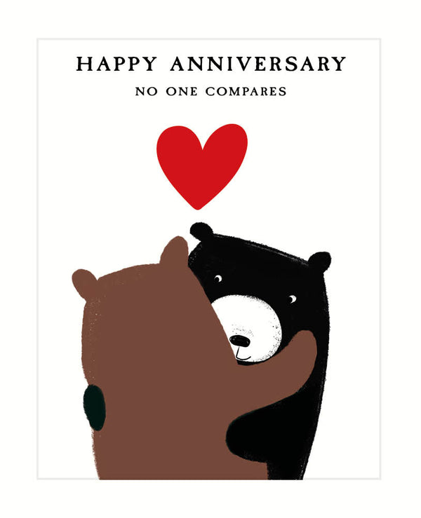No One Compares Anniversary Card
