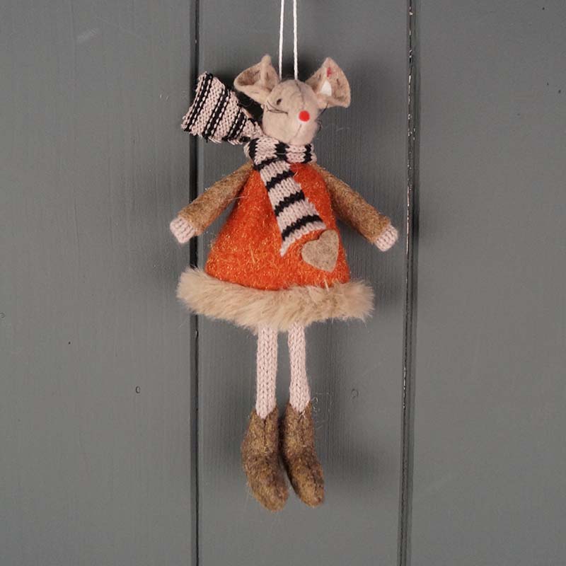 Fabric Mouse Hanging Decoration