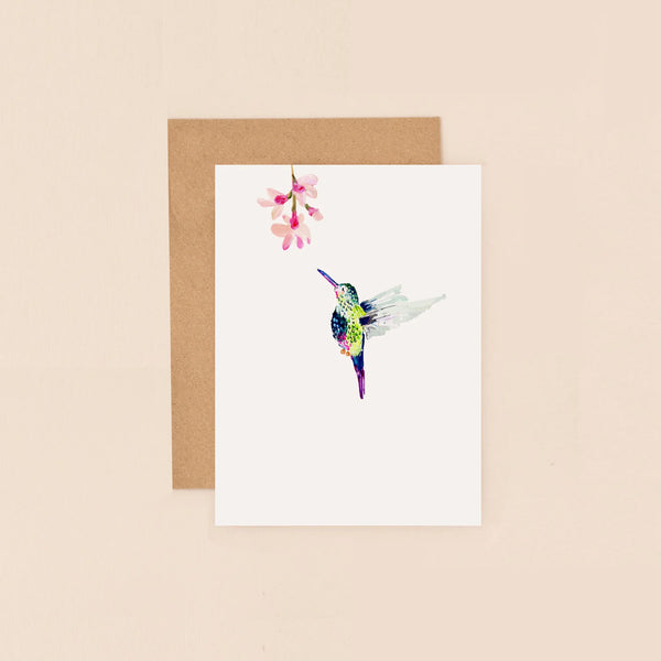 Hummingbird Card