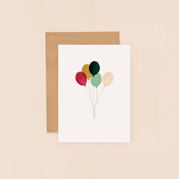 Balloons Mini Card