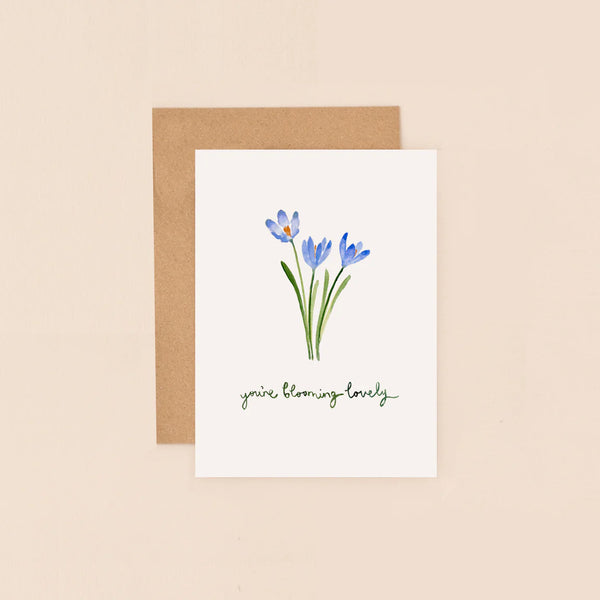 You're Blooming Lovely Mini Card
