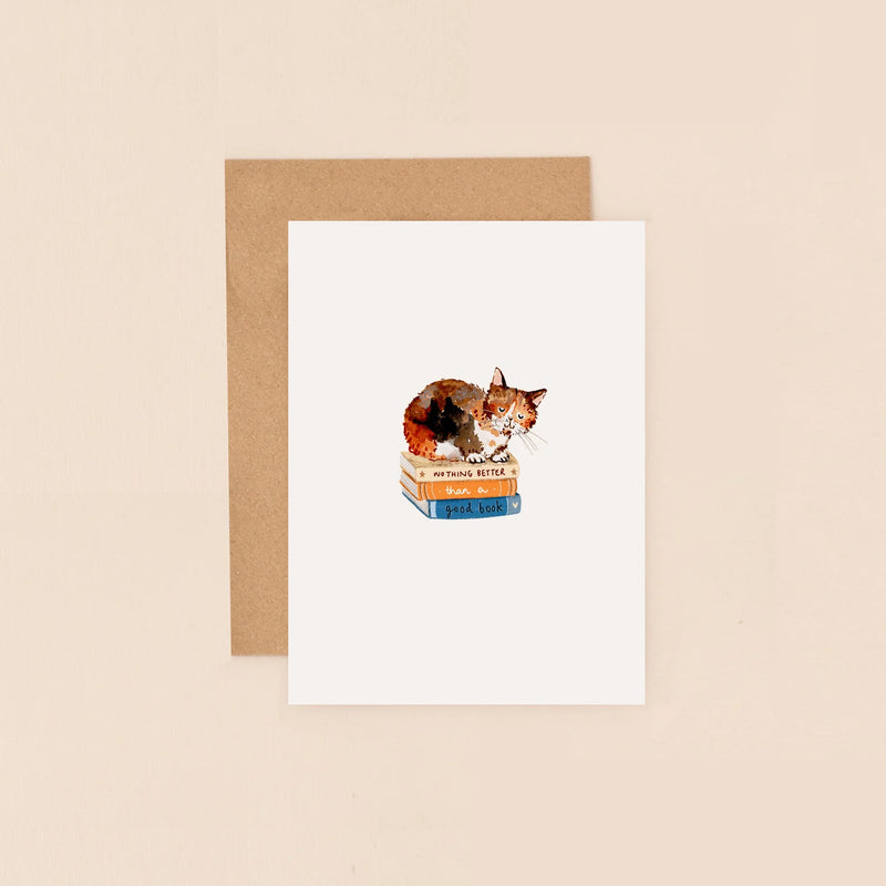 Nothing Better Than A Good Book Mini Card