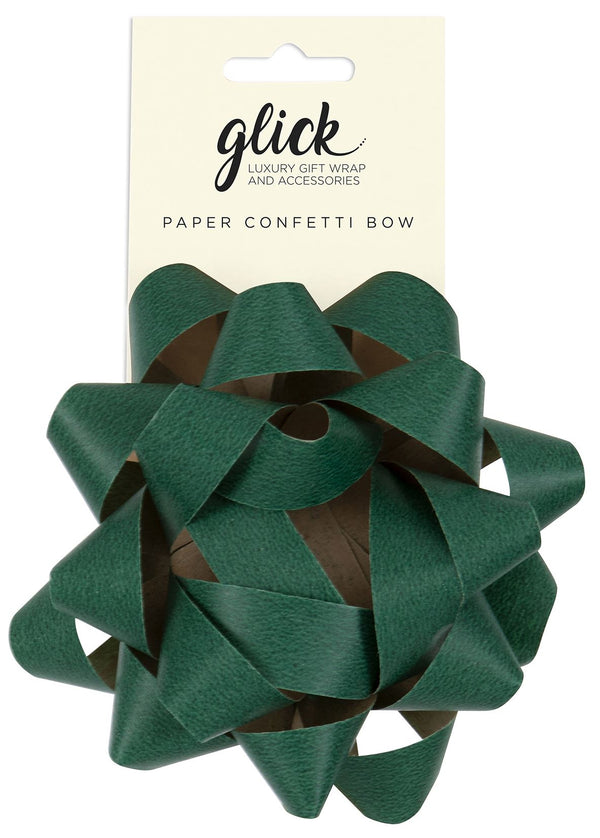 Bow Paper Confetti Green