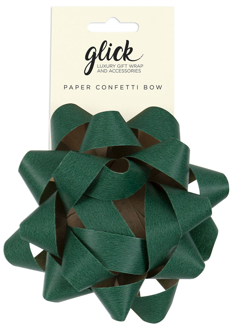 Bow Paper Confetti Green