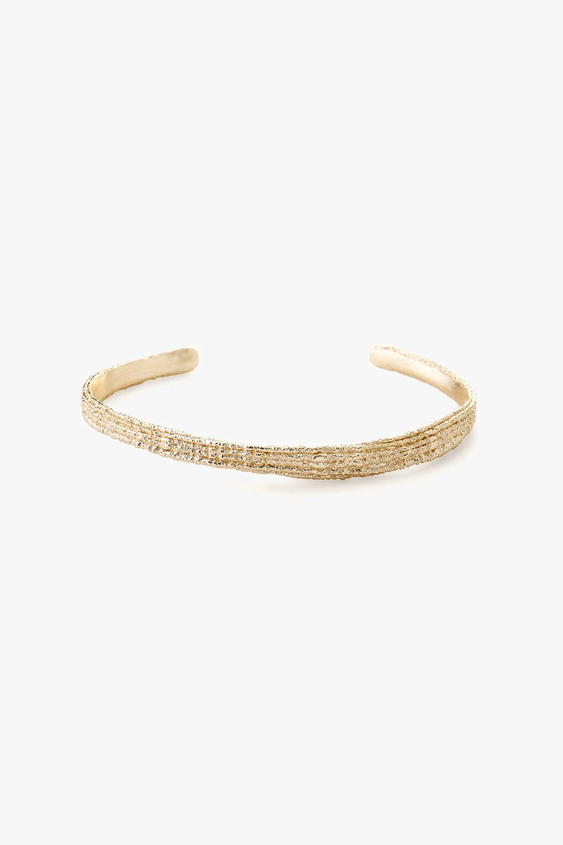 Ravine Bangle - Gold
