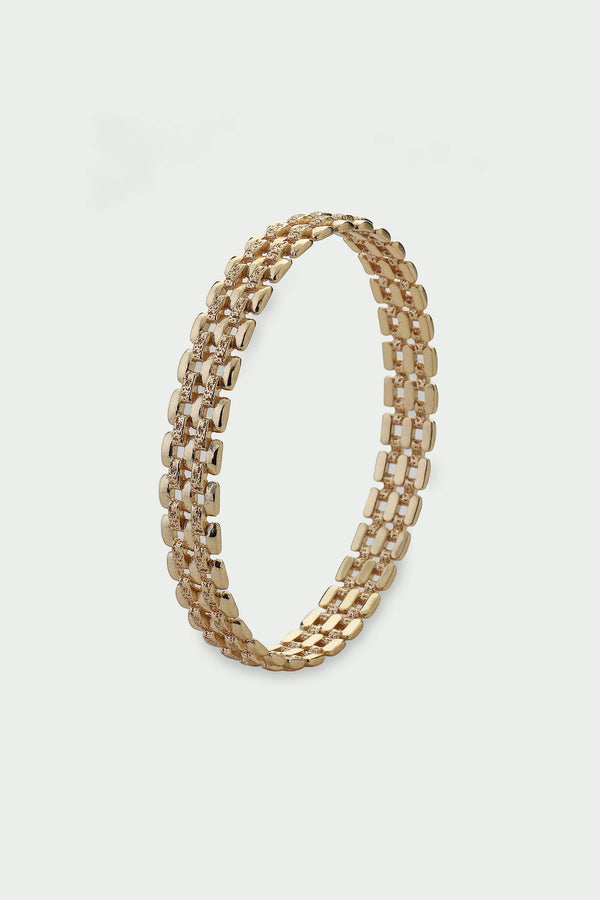 Form Bangle - Gold