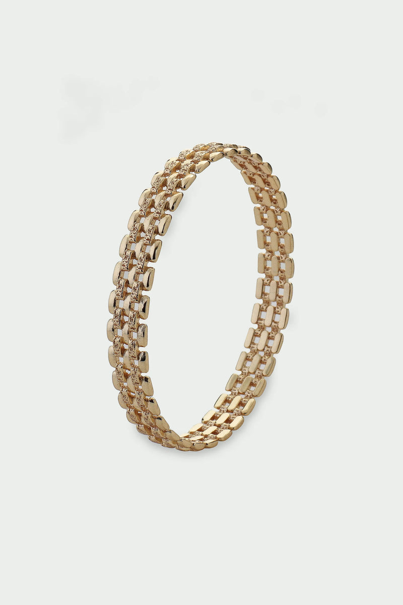 Form Bangle - Gold