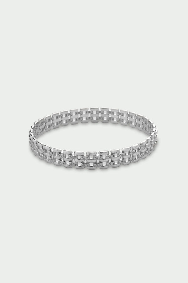 Form Bangle - Silver