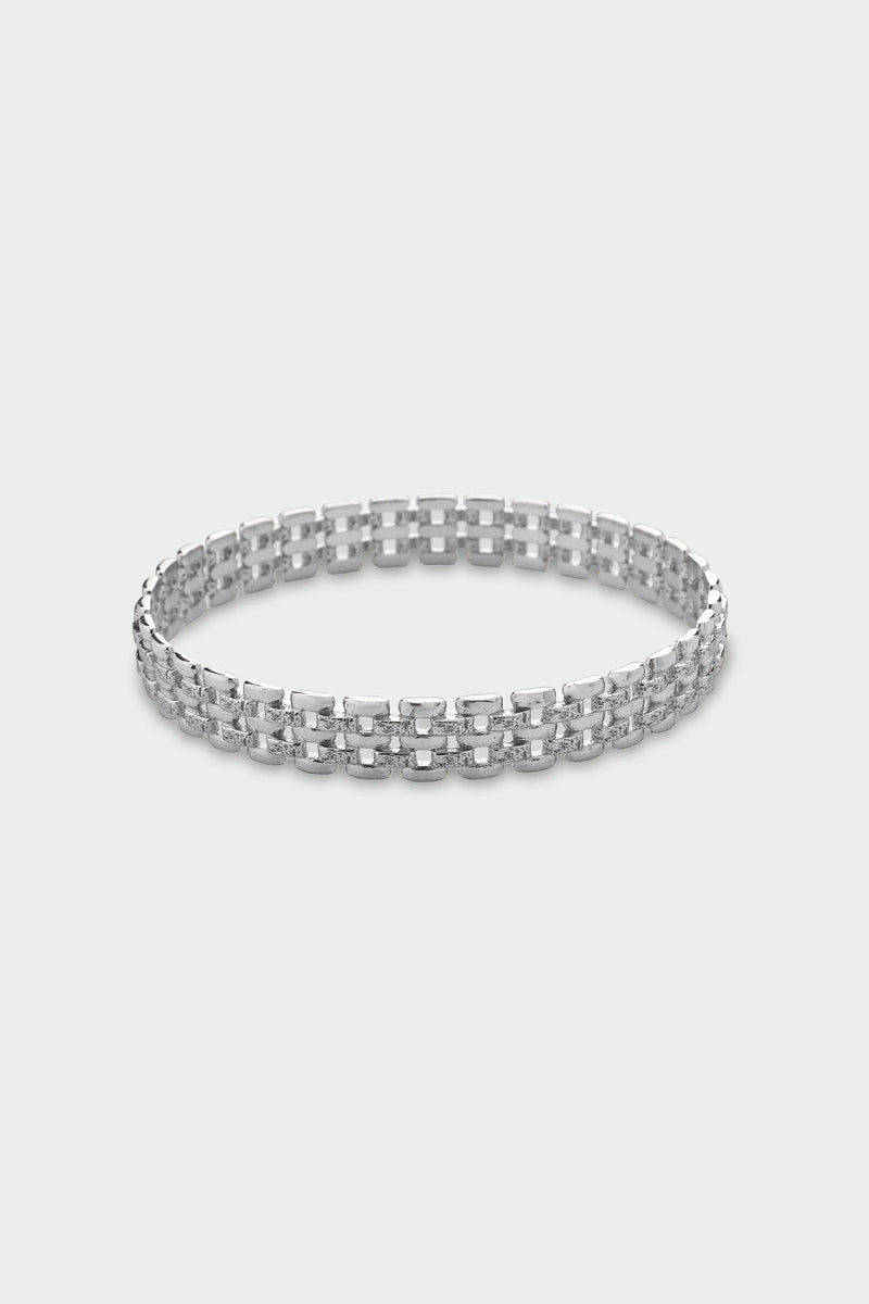 Form Bangle - Silver