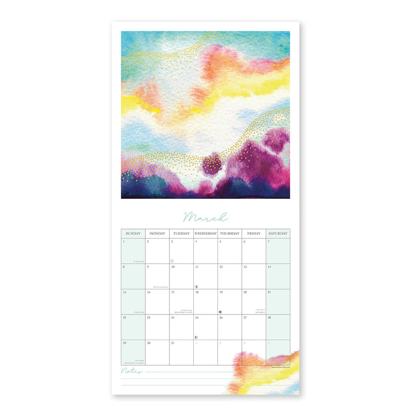 Natural Phenomenon 12 month Wall Calendar 2026