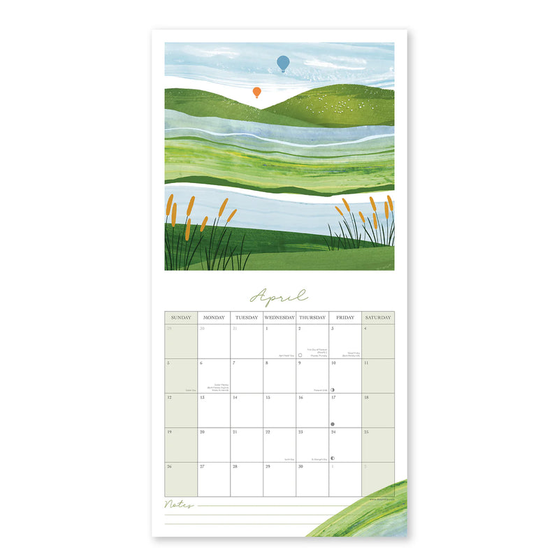 Natural Phenomenon 12 month Wall Calendar 2026