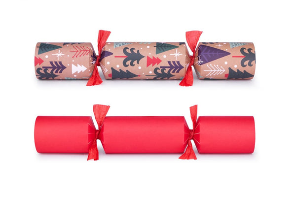 Christmas Forest 12″ Crackers - Pack Of 6