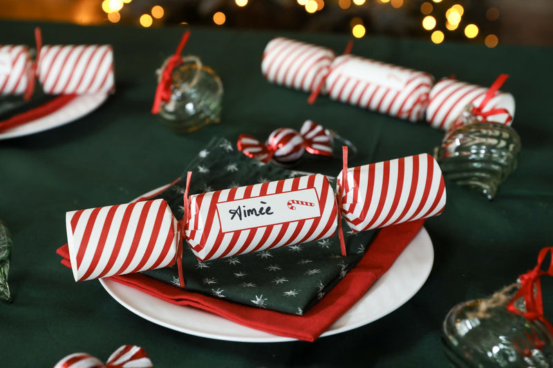 Candy Cane 12″ Crackers - Pack Of 12