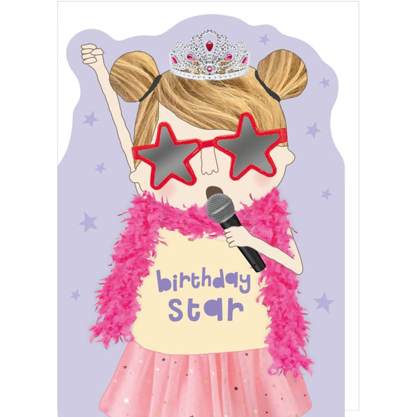 Star Birthday Card