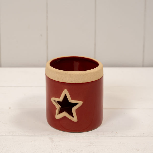 Ceramic Star Tealight