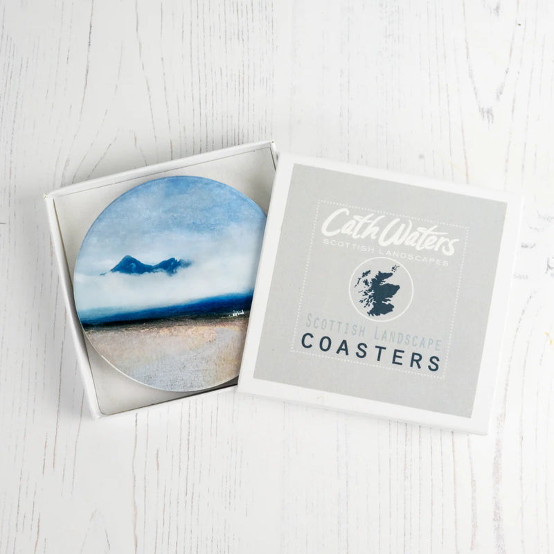 Cuillin Cottage Ceramic Coaster