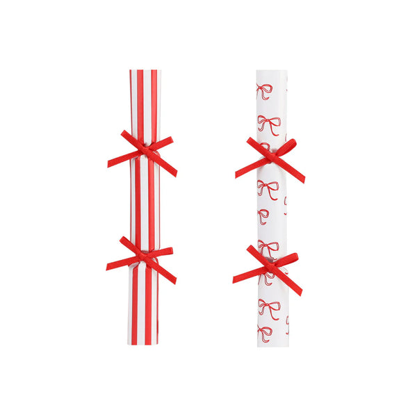 Candy Christmas Saucer Crackers