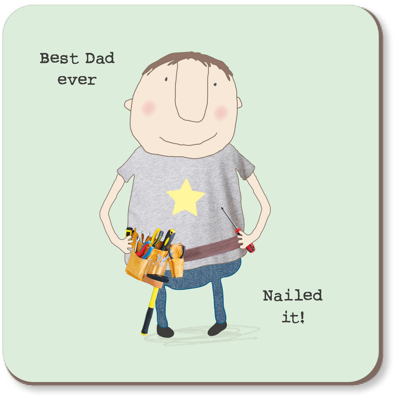 Nailed it Coaster