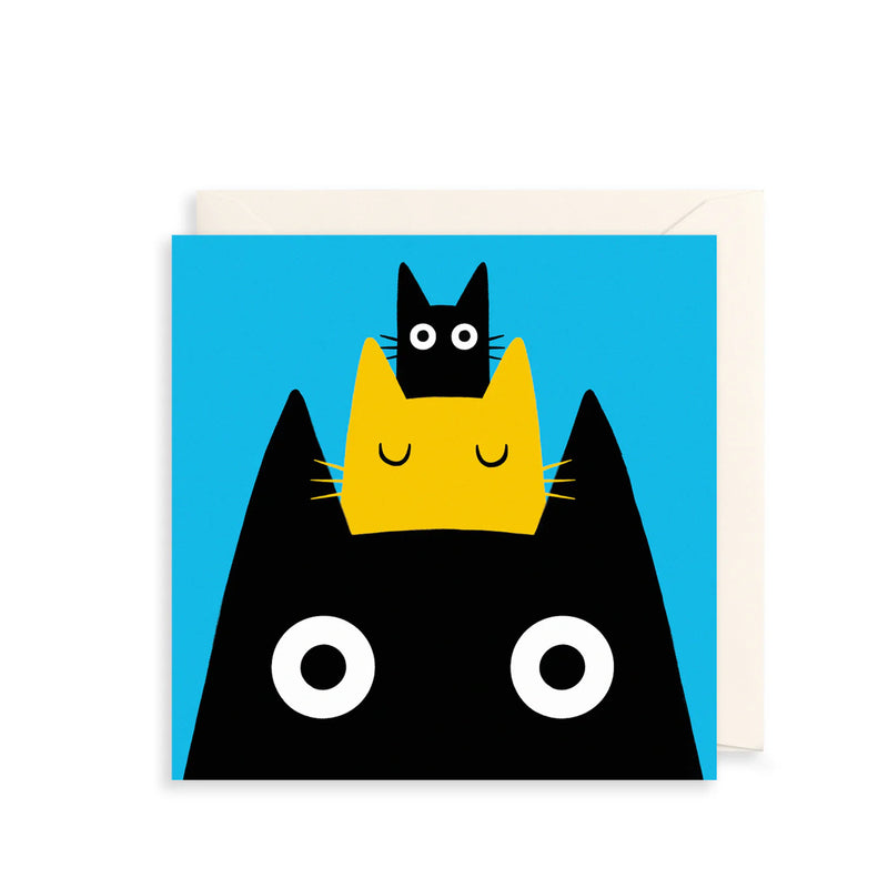 Cat Trio Card