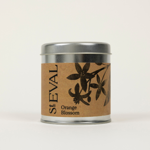 Orange Blossom Tin Candle